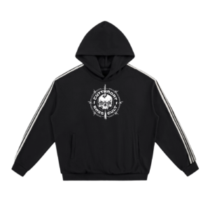 Bass Skull - Side Stripe Hoodie