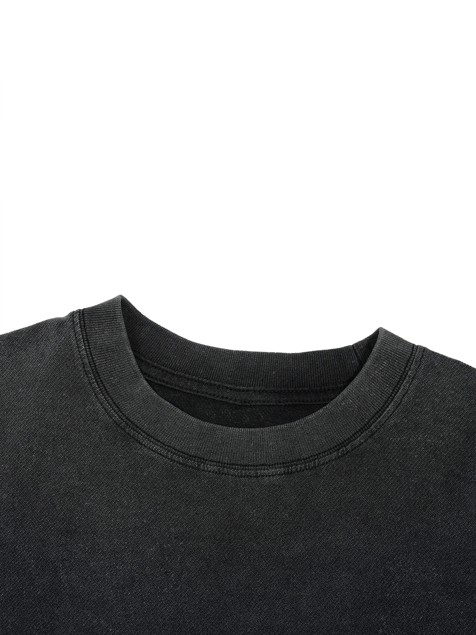 Vintage Wash Boxy Distressed Hem T-Shirt - Image 7