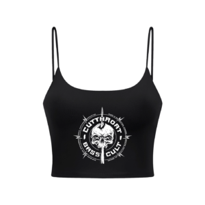 Bass Skull - Spaghetti Strap Yoga Sports Bra