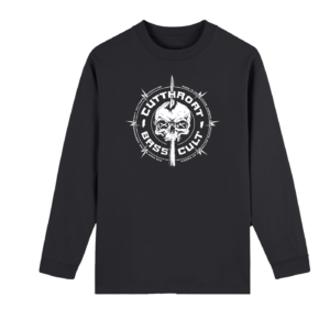 Bass Skull - Crew Neck Long Sleeve Shirt