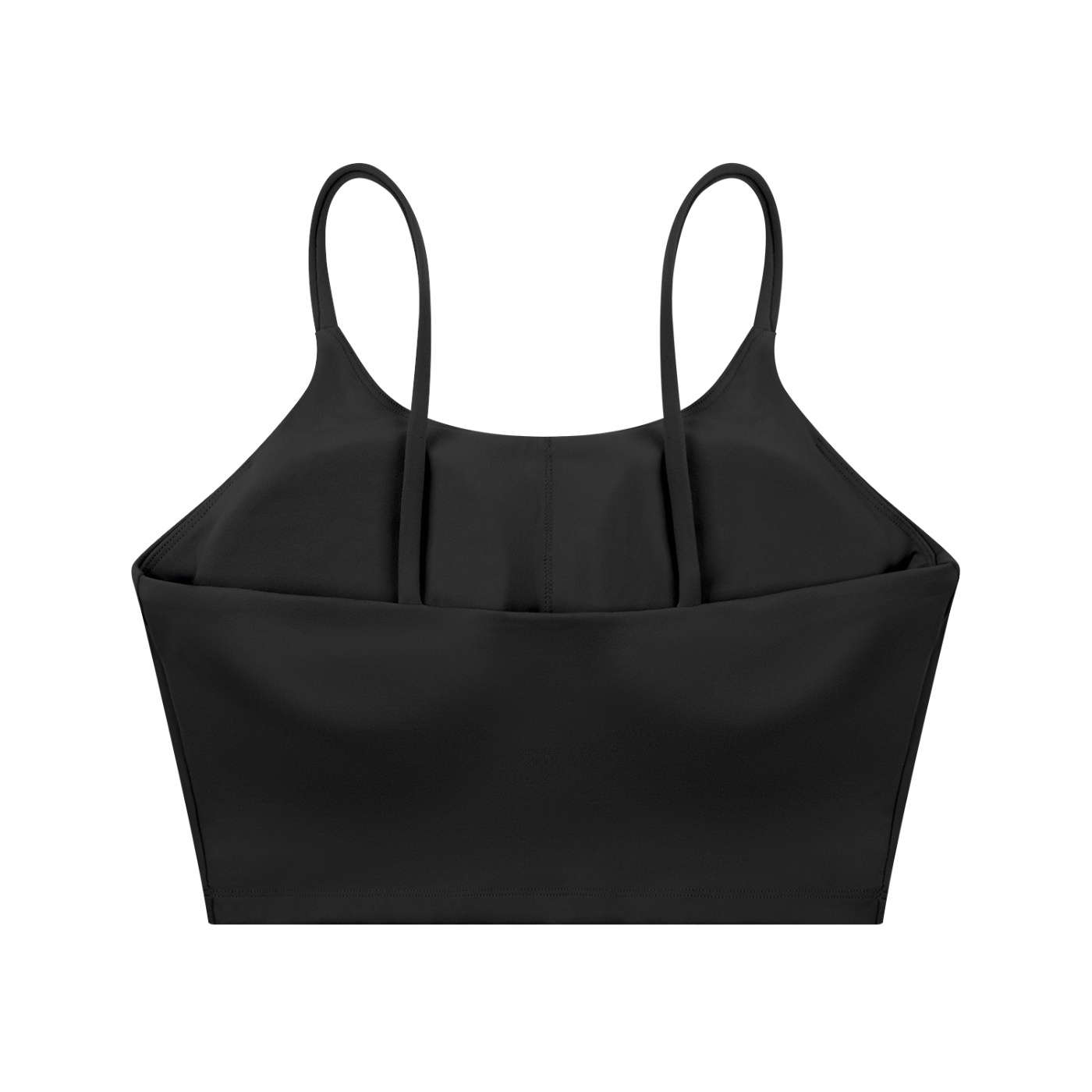 Bass Skull - Spaghetti Strap Yoga Sports Bra - Image 2